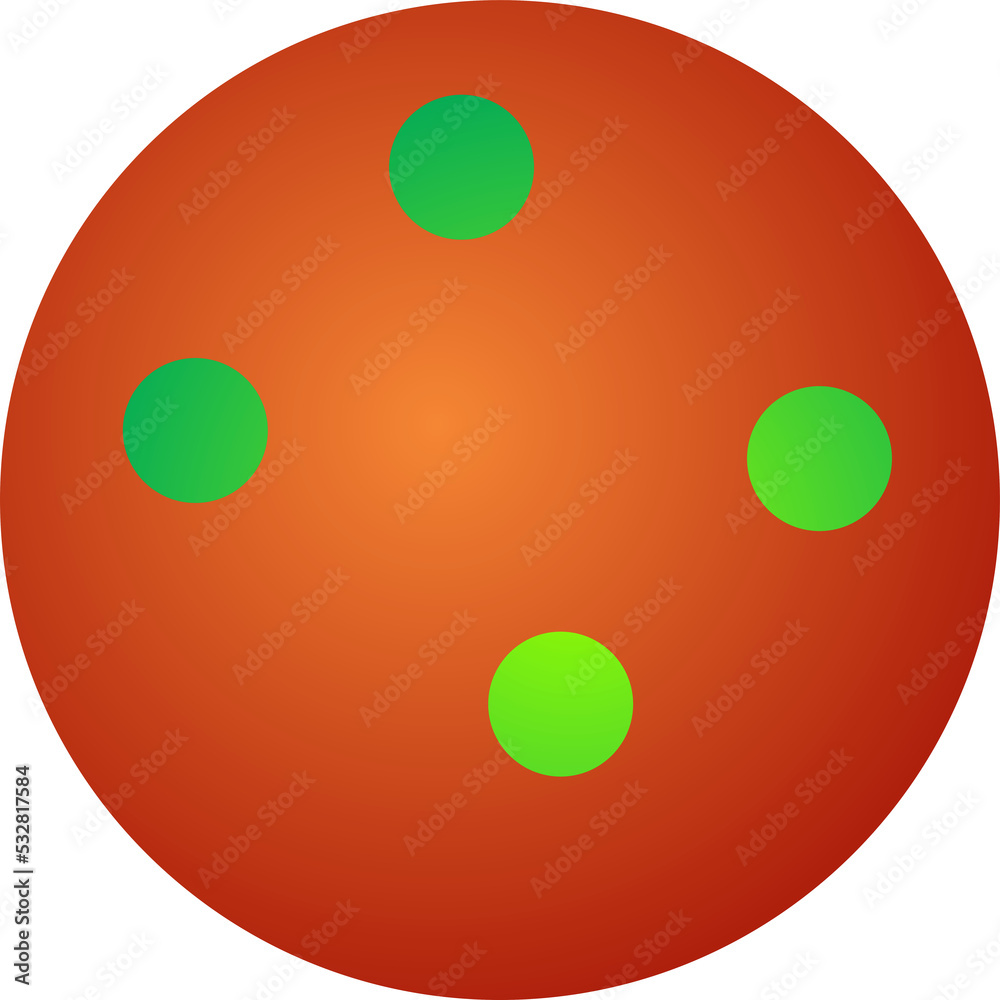 set of colorful buttons isolated
