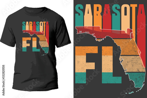 Sarasota fl t shirt design.