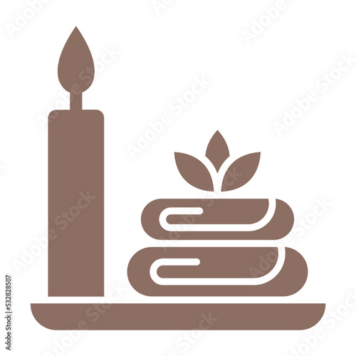 Spa Multicolor Glyph Icon
