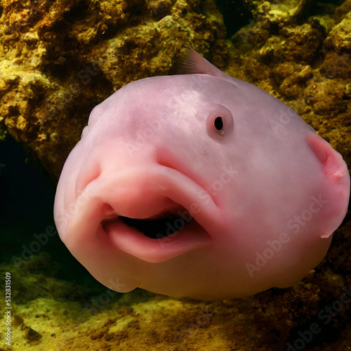 Photo of a Blobfish - World's ugliest fish © Josh