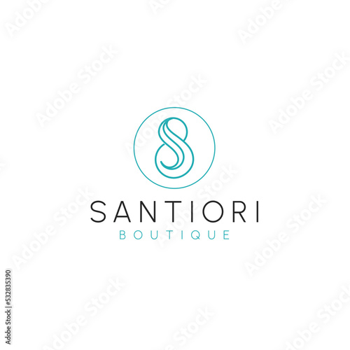 Letter S Luxury Premium Vector Logo. Premium Logotype design for luxury corporate branding. S Fashion Logo.