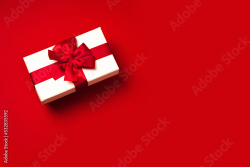 New Year concept with gift box