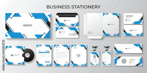 business stationery and letterhead, identity, branding, id card, envelopes Design