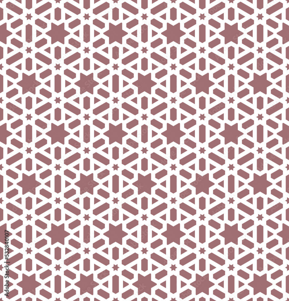Fototapeta premium Geometric pattern. Seamless vector background. Ethnic graphic design