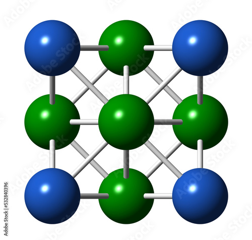 Silver metal, crystal structure. Precious metal, used in electronics, medicine, jewelry, etc. photo