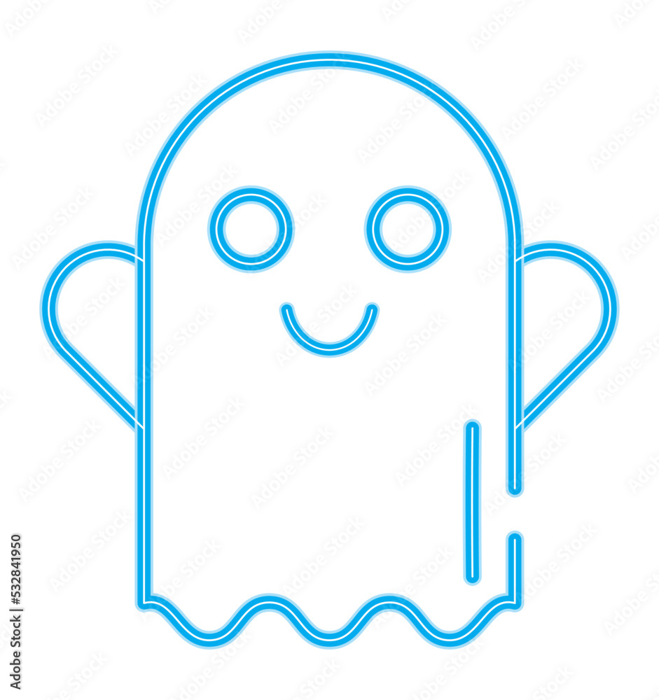 halloween ghost neon light halloween ghost neon light