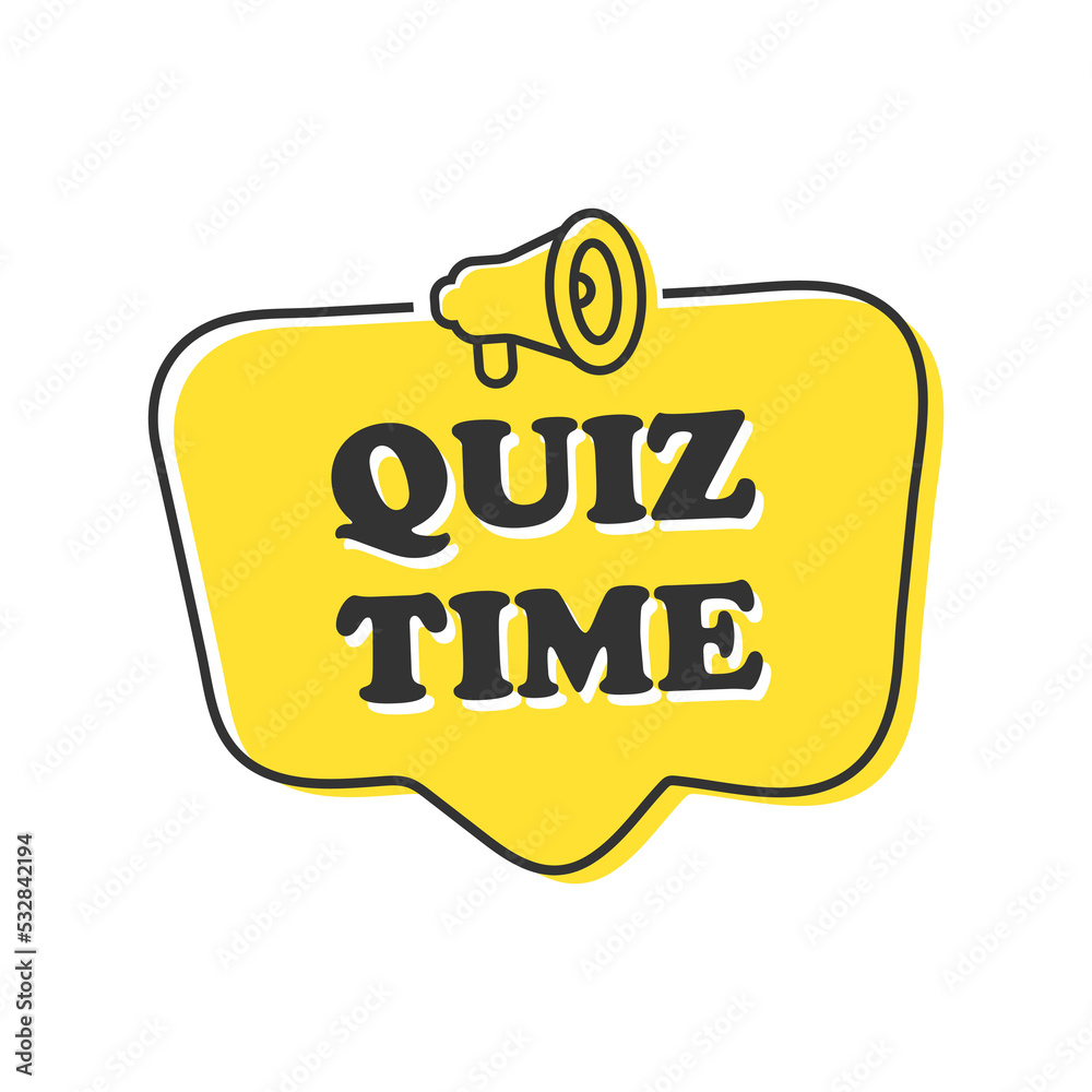 Quiz logo with speech bubble symbols, concept of questionnaire show sing, quiz. Quiz logo with speech bubble symbols, concept of questionnaire show sing, quiz.