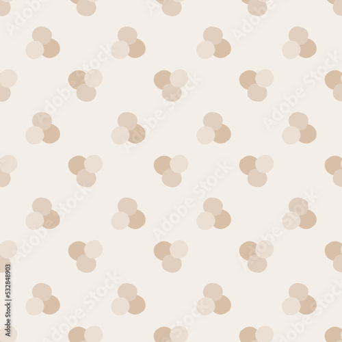 Seamless decorative pattern. Repeated modern background for wallpaper, web, scrapbook, wrapping paper, digital design.