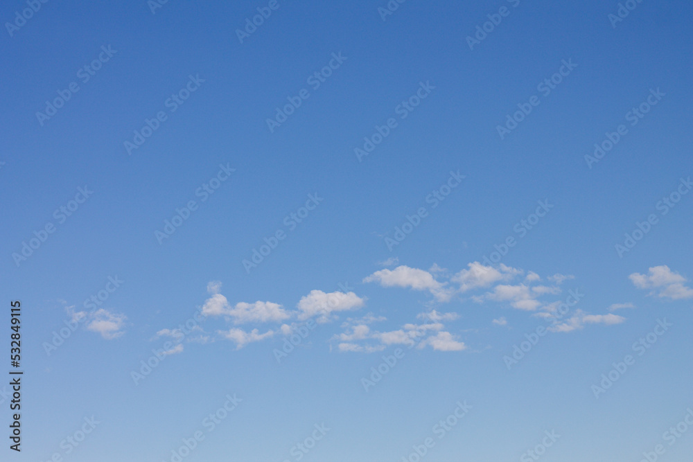 Blue sky with white clouds. Screensaver image. Blue sky with white clouds. Screensaver image.