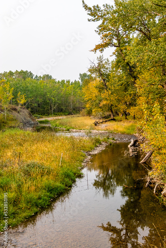 Highwood River flows through the county. Foothills County, Alberta, Canada