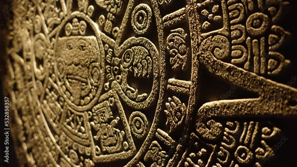 Mayan Stone Seal Mayan Stone Seal