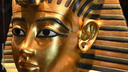 Egypt Tutankamon Pharaoh Golden Mask photo