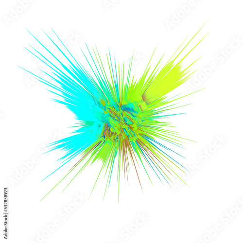 Abstract digital artwork illustration design