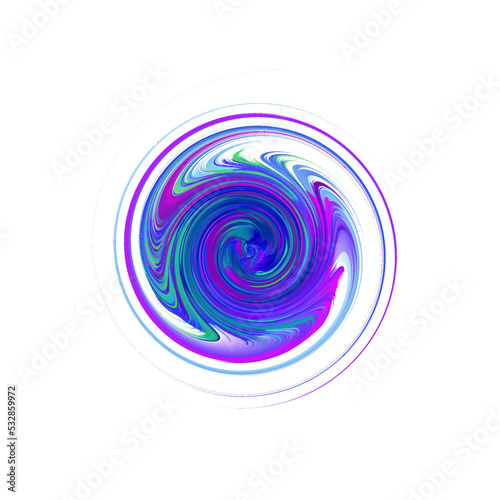 Abstract digital artwork illustration design