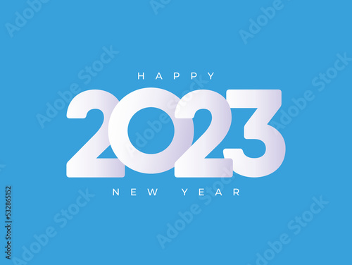 happy 2023 new year bannner template