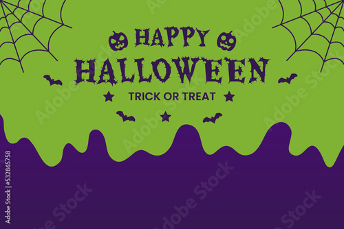 Happy Halloween Background Illustration