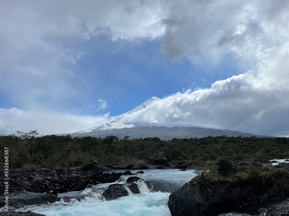 storm over the river