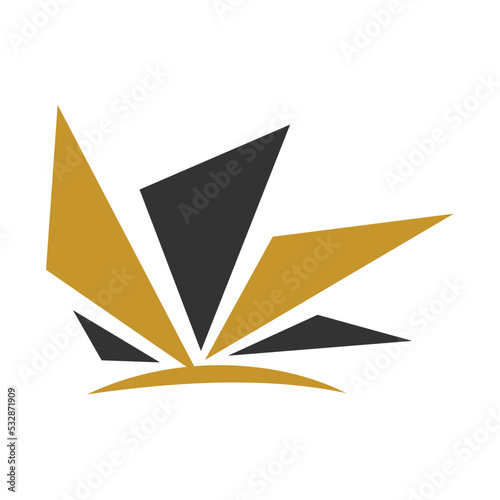 success prosperity action prestige Logo template isolated