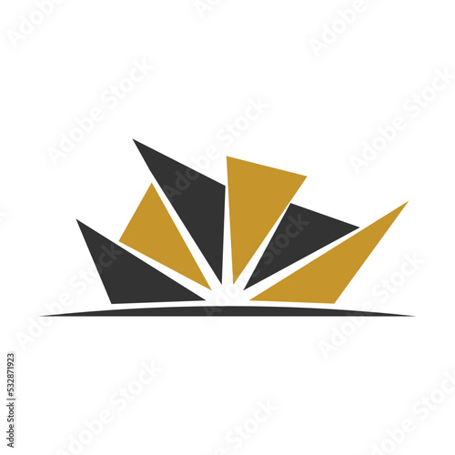 success prosperity action prestige Logo template isolated
