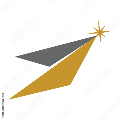 success prosperity action prestige Logo template isolated