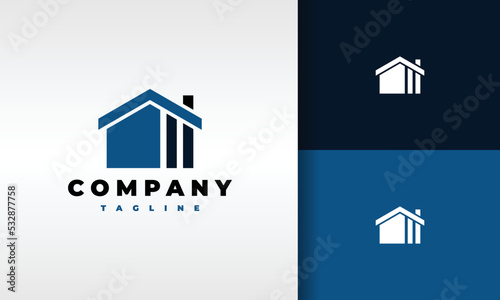 geometric logo house