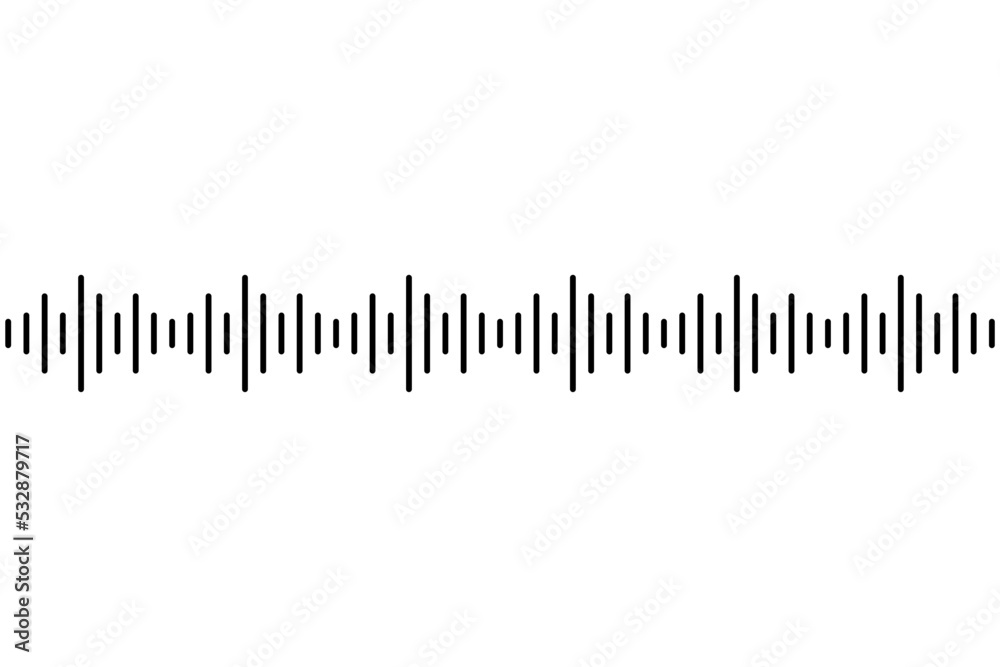 Sound Wave Music Volume Icon Symbol for Logo, Apps, Pictogram, Website or Graphic Design Element. Vector Illustration Sound Wave Music Volume Icon Symbol for Logo, Apps, Pictogram, Website or Graphic Design Element. Vector Illustration