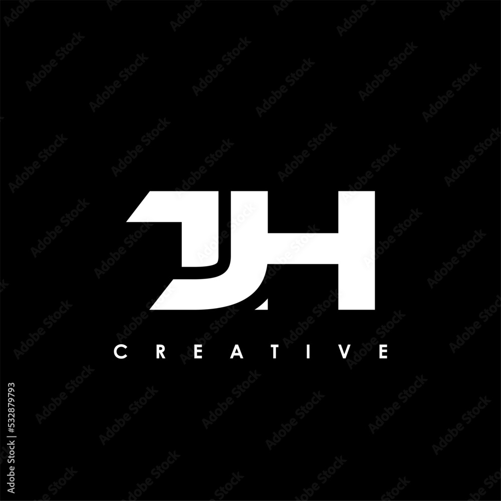 TJH Letter Initial Logo Design Template Vector Illustration TJH Letter Initial Logo Design Template Vector Illustration