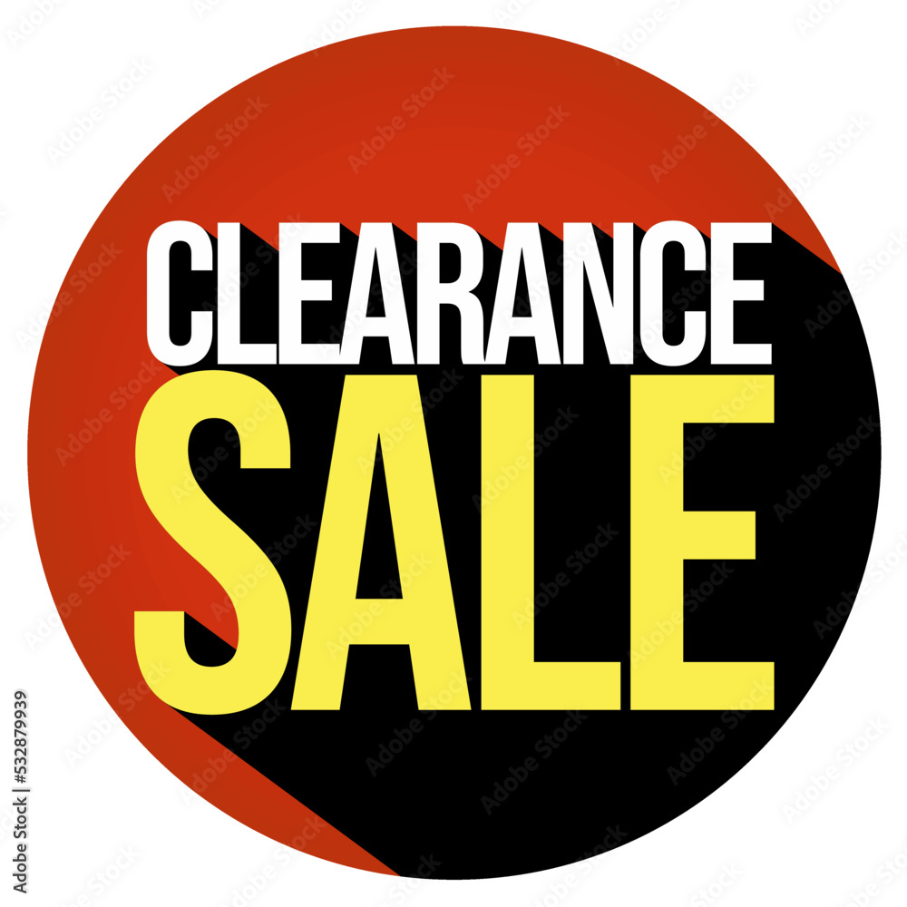 Clearance Sale promotion Clearance Sale promotion