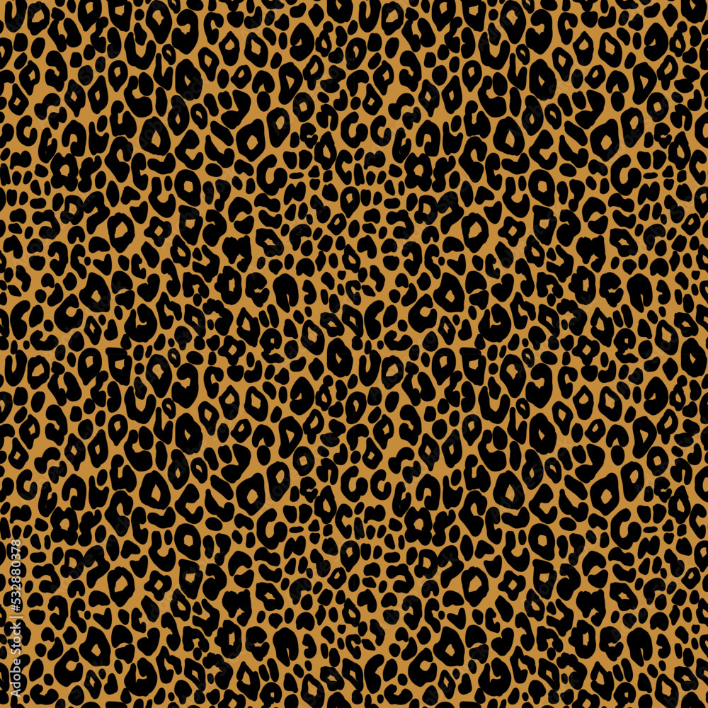 Fototapeta  Leopard skin repeat texture.