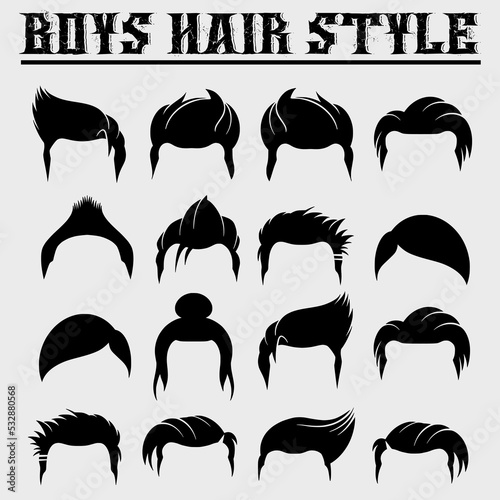 Men's hairstyles are cool and charming in appearance
