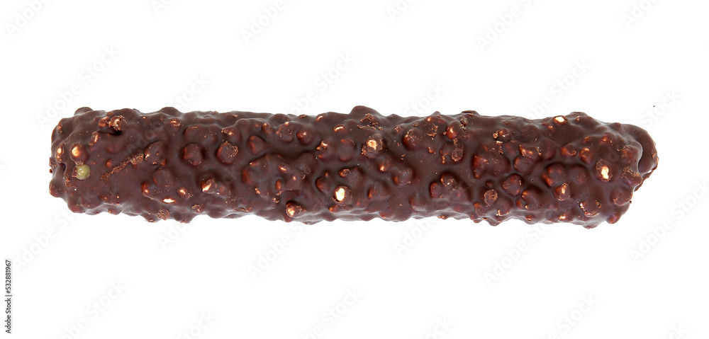 chocolate covered cakes with crushed nuts isolated on transparent background png file chocolate covered cakes with crushed nuts isolated on transparent background png file