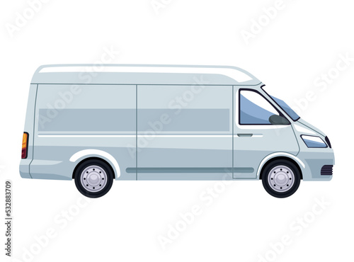 white van mockup