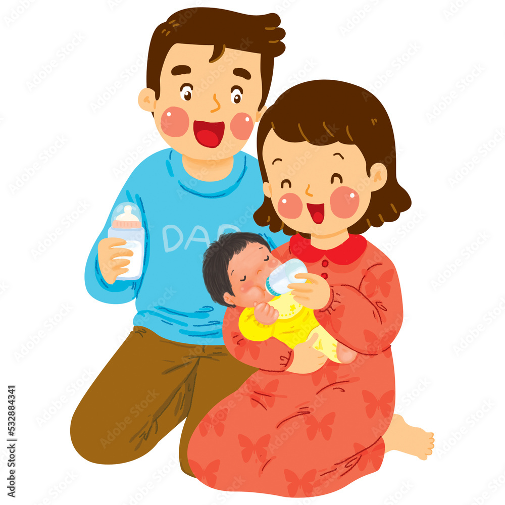 mother holding child on hands. mother feeding her baby with breast milk and feeding bottle mother holding child on hands. mother feeding her baby with breast milk and feeding bottle