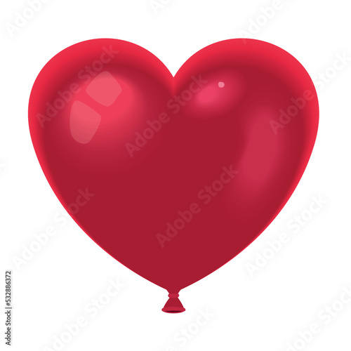 heart balloon helium floating
