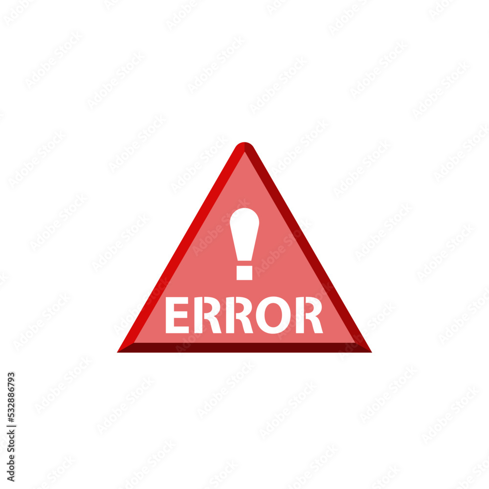error icon vector design templates error icon vector design templates