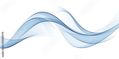 Color light blue abstract waves design 