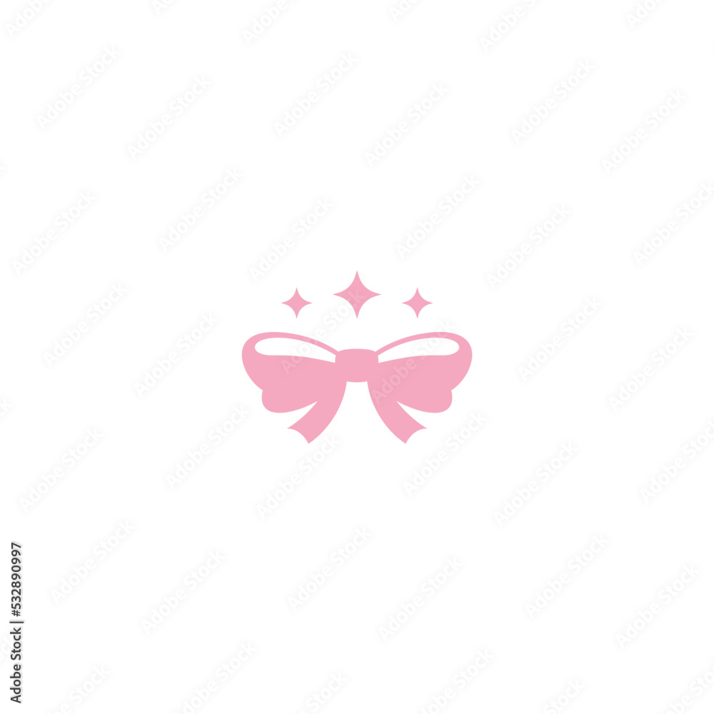 pink heart with ribbon pink heart with ribbon