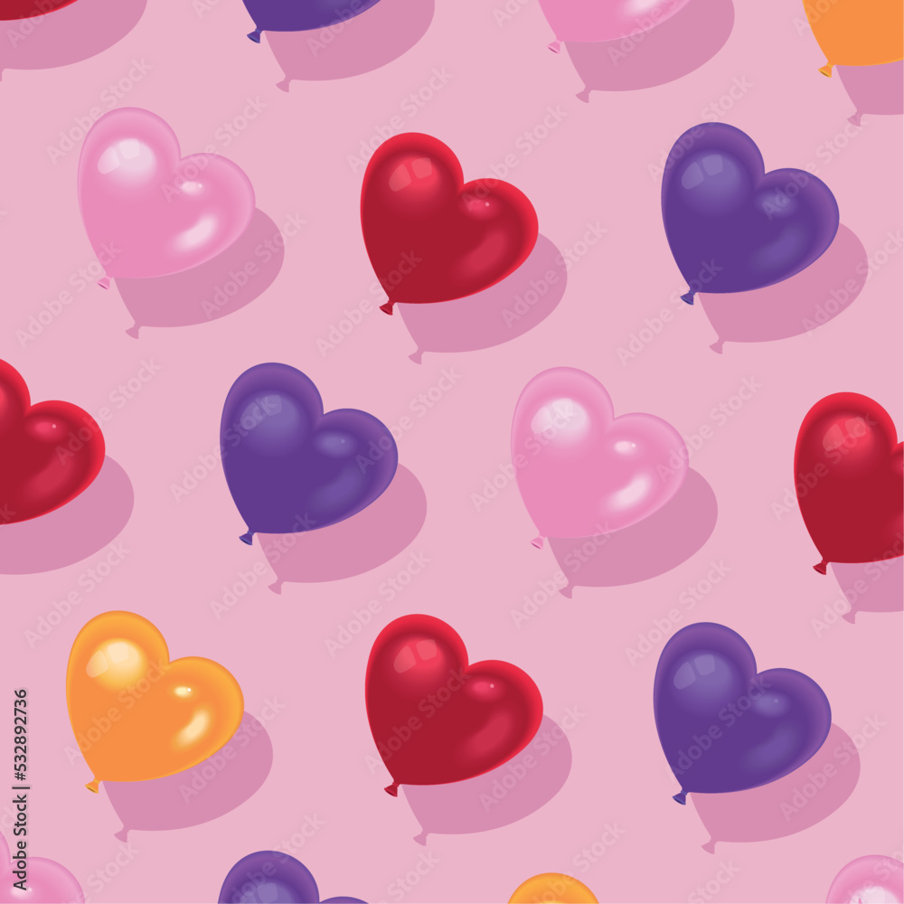 hearts balloons helium pattern hearts balloons helium pattern