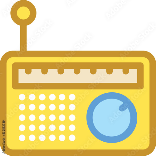 Radio Vector Icon