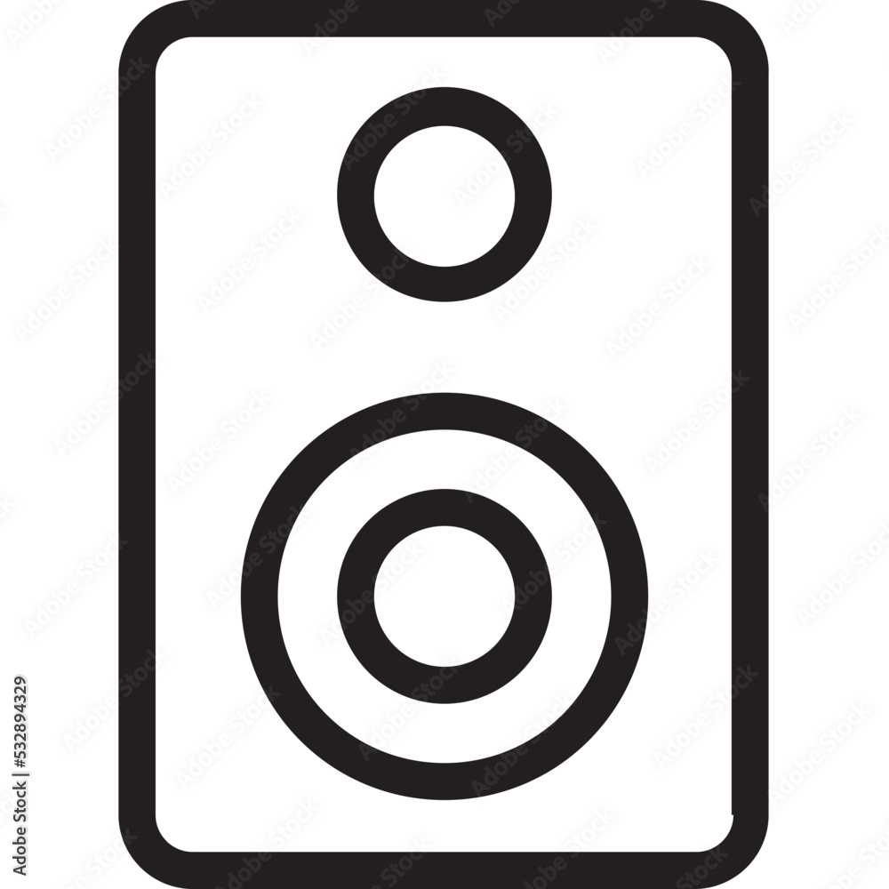 Speaker Vector Icon Speaker Vector Icon