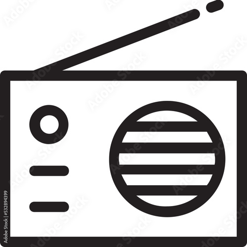 Radio Vector Icon