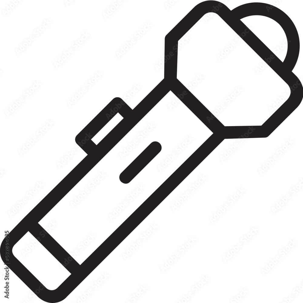 Torch Vector Icon Torch Vector Icon