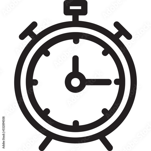 Alarm Clock Vector Icon