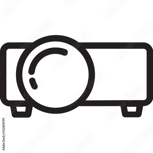 Projector Vector Icon