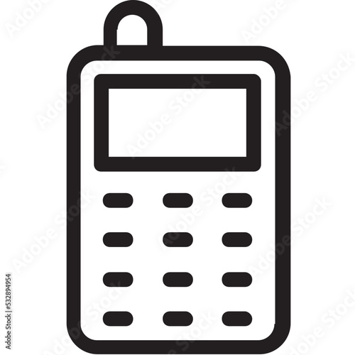 Walkie Talkie Vector Icon