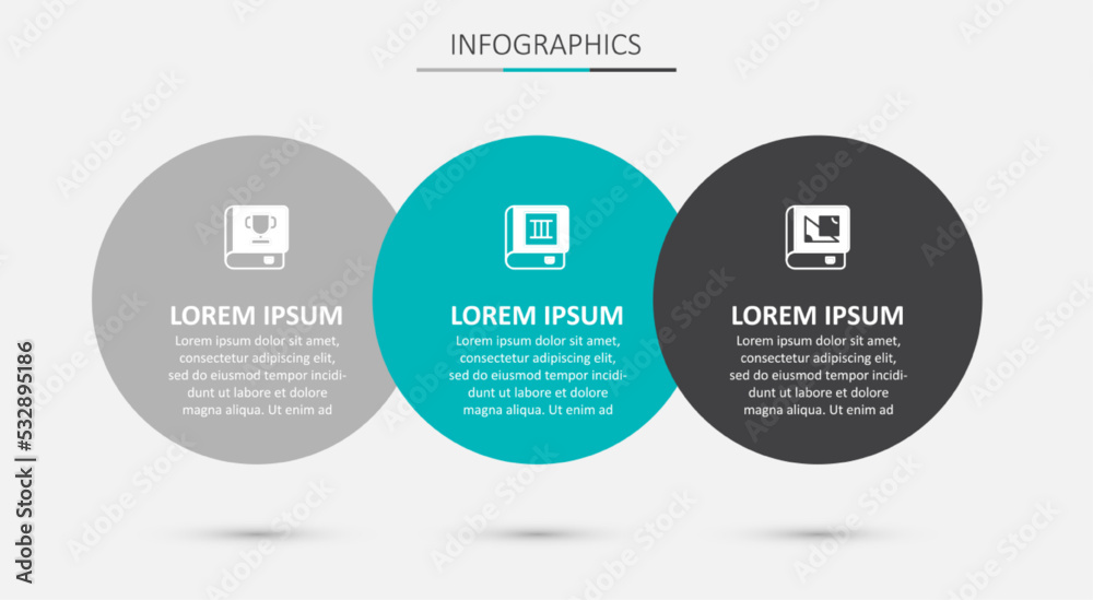 Set Book, and about geometry. Business infographic template. Vector Set Book, and about geometry. Business infographic template. Vector