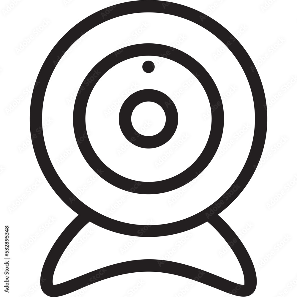 Webcam Vector Icon