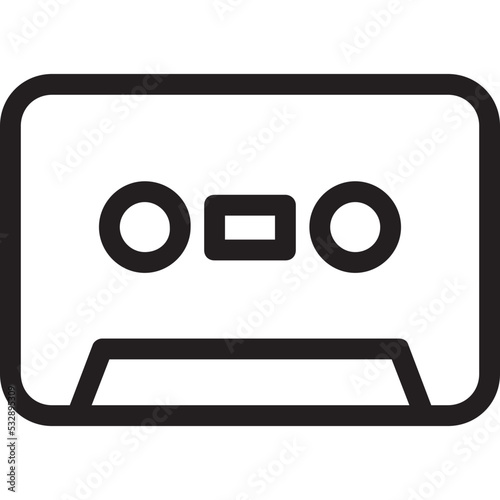 Cassette Vector Icon