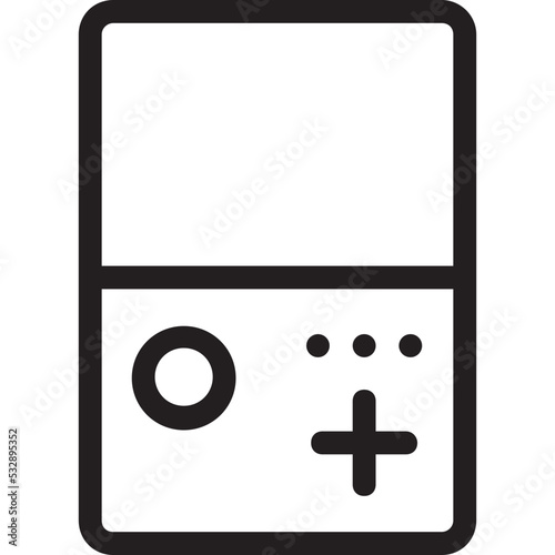 Gameboy Vector Icon