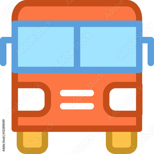 Public Bus Vector Icon